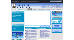 Desktop Screenshot of apa.state.va.us