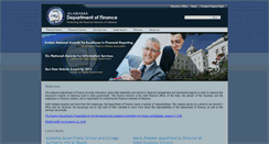 Desktop Screenshot of finance.state.al.us
