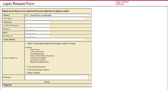 Desktop Screenshot of loginreqagy.lbb.state.tx.us