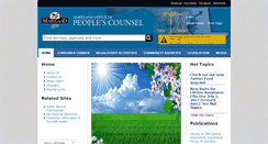 Desktop Screenshot of opc.state.md.us