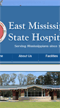 Mobile Screenshot of emsh.state.ms.us