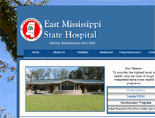 Tablet Screenshot of emsh.state.ms.us