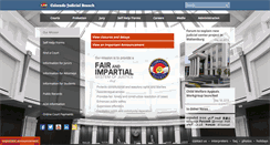 Desktop Screenshot of courts.state.co.us