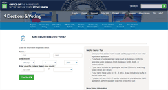 Desktop Screenshot of mnvotes.sos.state.mn.us