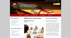 Desktop Screenshot of data.mhec.state.md.us