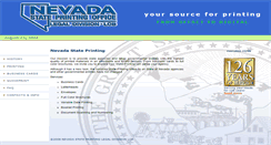 Desktop Screenshot of nvprint.state.nv.us