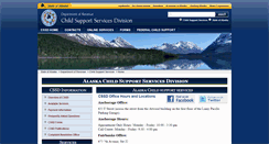 Desktop Screenshot of csed.state.ak.us