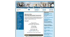 Desktop Screenshot of mrec.state.ms.us