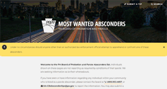 Desktop Screenshot of absconders.state.pa.us