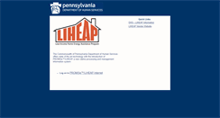 Desktop Screenshot of liheap.dpw.state.pa.us