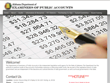 Tablet Screenshot of examiners.state.al.us