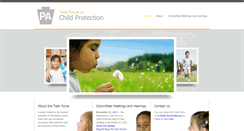 Desktop Screenshot of childprotection.state.pa.us