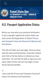 Mobile Screenshot of passportstatus.state.gov