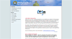 Desktop Screenshot of etides.state.pa.us