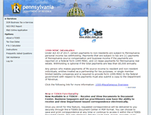 Tablet Screenshot of etides.state.pa.us