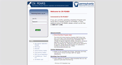 Desktop Screenshot of pears.ed.state.pa.us