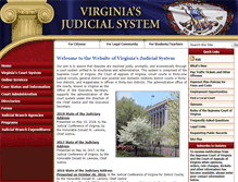 Tablet Screenshot of courts.state.va.us