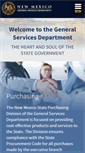 Mobile Screenshot of generalservices.state.nm.us