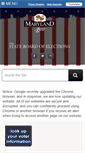 Mobile Screenshot of elections.state.md.us