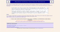 search maryland judiciary