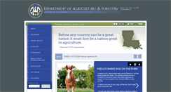 Desktop Screenshot of ldaf.state.la.us