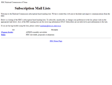 Tablet Screenshot of lists.rrc.state.tx.us