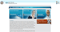 Desktop Screenshot of jsas.state.gov