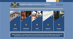 Desktop Screenshot of lbfc.legis.state.pa.us