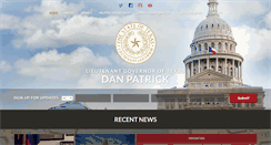Desktop Screenshot of ltgov.state.tx.us