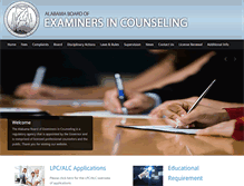 Tablet Screenshot of abec.state.al.us