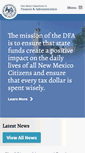 Mobile Screenshot of nmdfa.state.nm.us