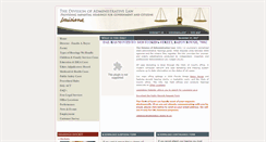 Desktop Screenshot of adminlaw.state.la.us