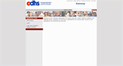 Desktop Screenshot of gateway.cdhs.state.co.us