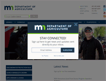 Tablet Screenshot of mda.state.mn.us