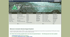 Desktop Screenshot of cdss.state.co.us