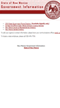 Mobile Screenshot of phonebook.state.nm.us