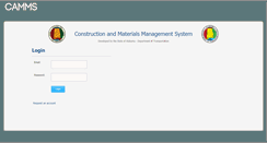 Desktop Screenshot of cammsweb.dot.state.al.us