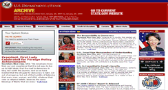 Desktop Screenshot of 2001-2009.state.gov