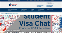 Desktop Screenshot of educationusa.state.gov