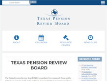 Tablet Screenshot of prb.state.tx.us