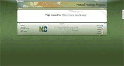 Desktop Screenshot of nhpweb.enr.state.nc.us