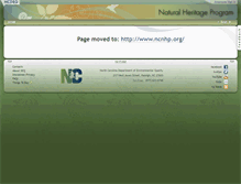 Tablet Screenshot of nhpweb.enr.state.nc.us