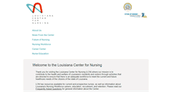Desktop Screenshot of lcn.lsbn.state.la.us