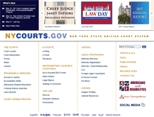 Tablet Screenshot of courts.state.ny.us