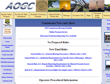 Tablet Screenshot of aogc2.state.ar.us