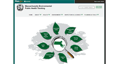 Desktop Screenshot of matracking.ehs.state.ma.us