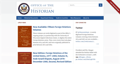 Desktop Screenshot of history.state.gov