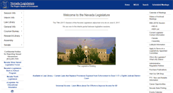 Desktop Screenshot of leg.state.nv.us