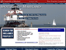 Tablet Screenshot of comp.state.md.us