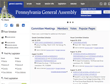 Tablet Screenshot of legis.state.pa.us